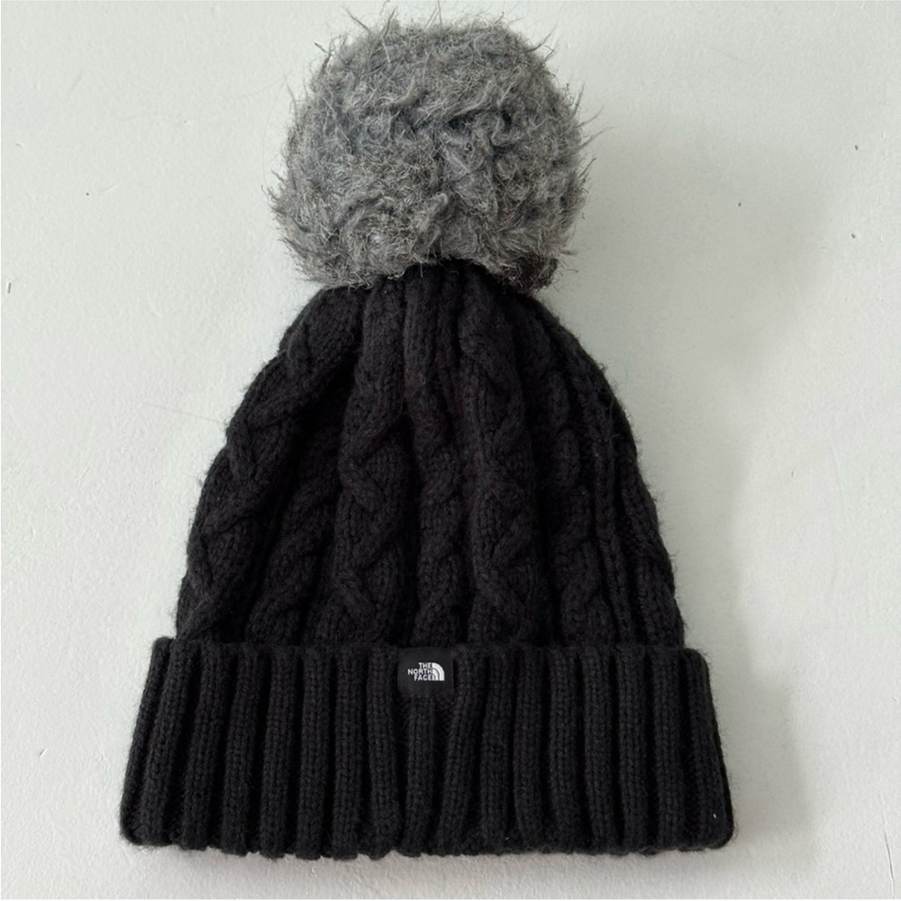 The North Face Oh Mega Fur Pom Beanie